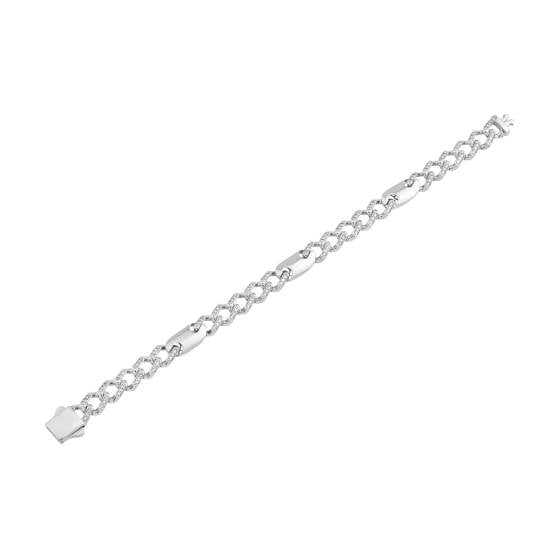 Mens Diamond Cuban Bracelet