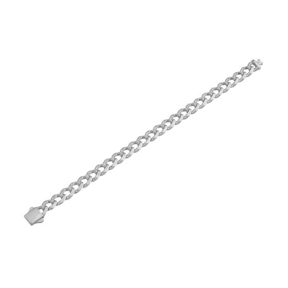 Mens Diamond Cuban Bracelet