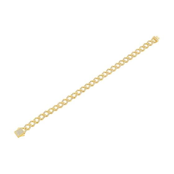 Mens Diamond Cuban Bracelet