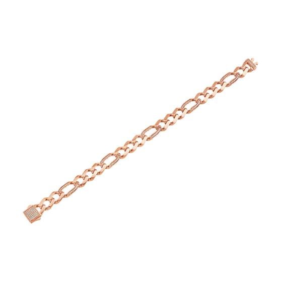 Mens Diamond Cuban Bracelet