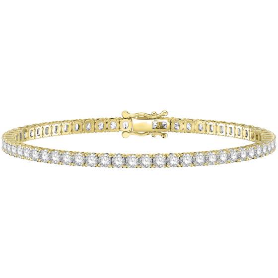 Round Diamond Lab Grown Bracelet