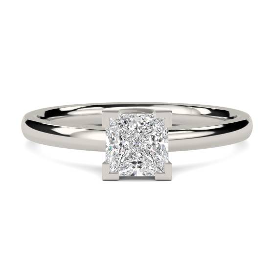 Princess Diamond Engagement Ring