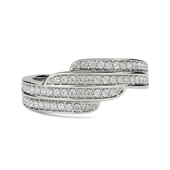 7.5mm Designer Cluster Dress Ring