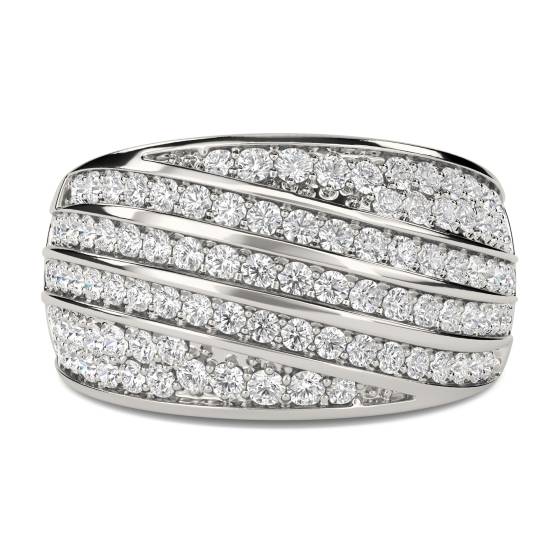 11mm Designer Cluster Dress Ring