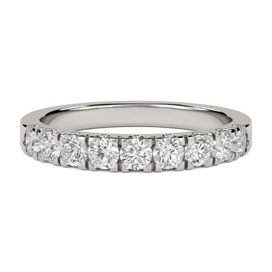 1.00ct Elegant Round Diamond Eternity Ring