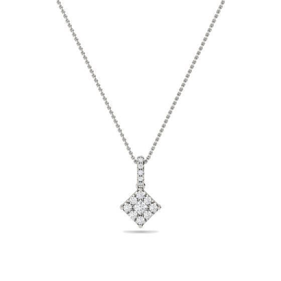 Princess Diamond Designer Pendant