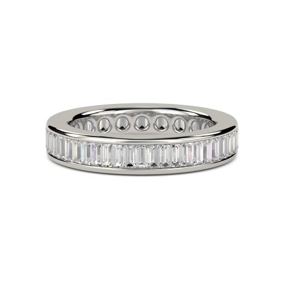 1.25ct Classic Baguette Diamond Full Eternity Ring