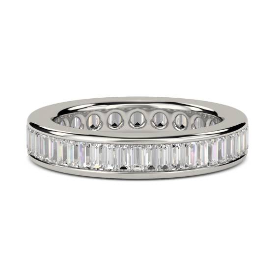 1.25ct Classic Baguette Diamond Full Eternity Ring