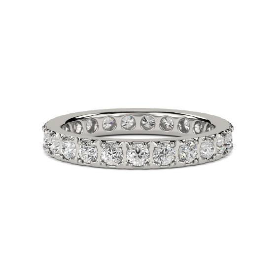 1.25ct Elegant Round Diamond Full Eternity Ring