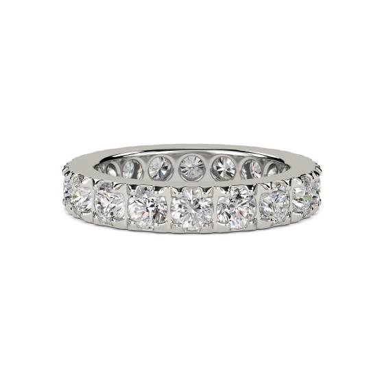 2.50ct Elegant Round Diamond Full Eternity Ring