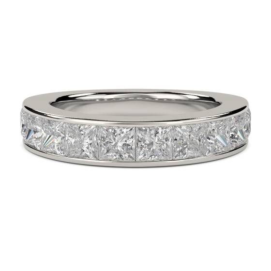 2.00ct Elegant Princess Diamond Eternity Ring