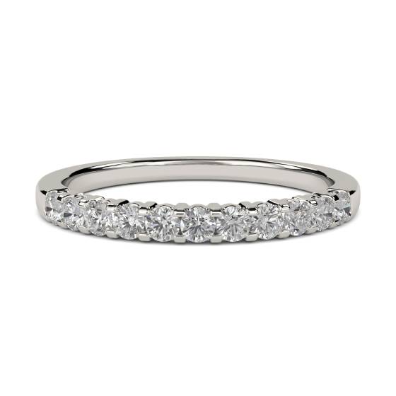 2mm Elegant Round Diamond Eternity Ring