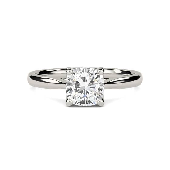 Cushion Diamond Engagement Ring