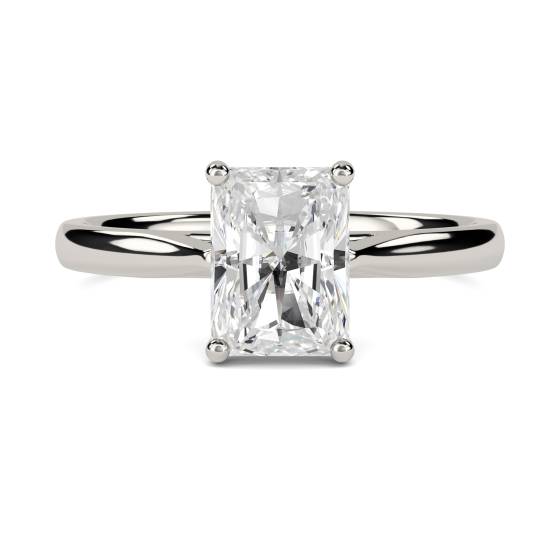 Radiant Diamond Engagement Ring
