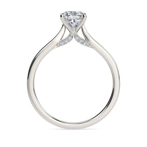 Cushion Diamond Engagement Ring