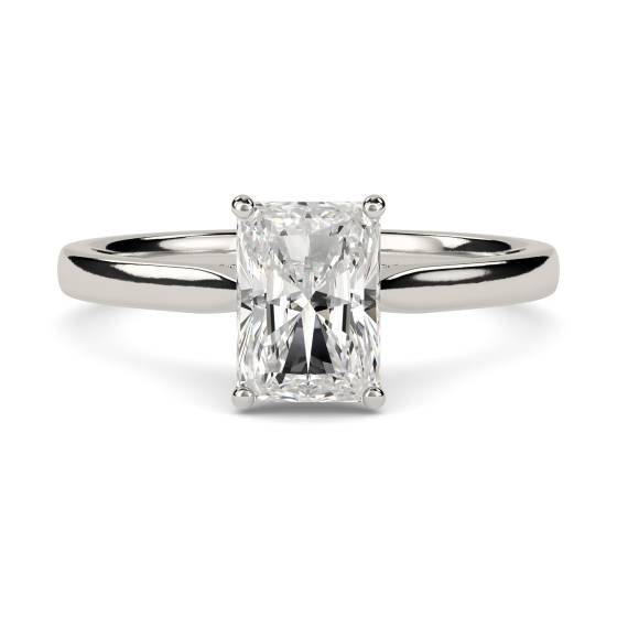Radiant Diamond Engagement Ring
