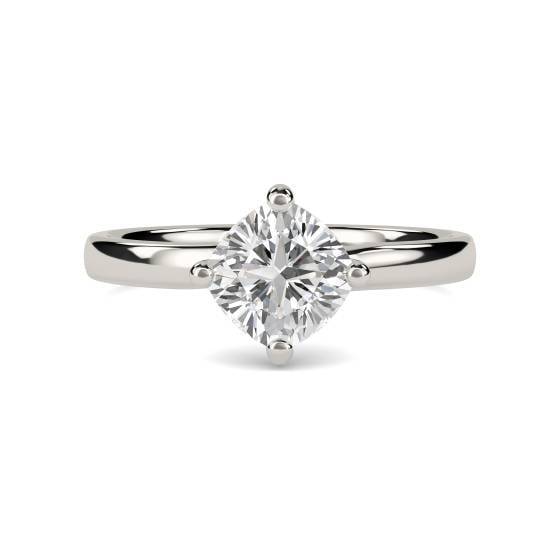 Cushion Diamond Engagement Ring