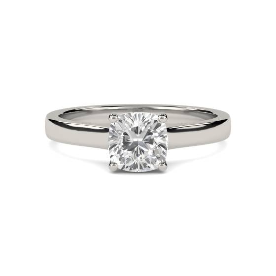 Cushion Diamond Engagement Ring