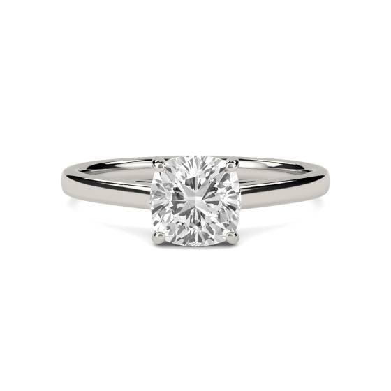 Cushion Diamond Engagement Ring