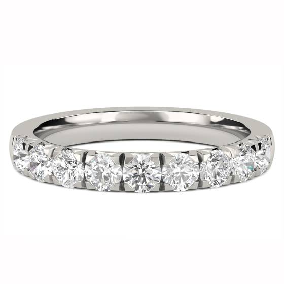 0.75ct Round Diamond Wedding Band