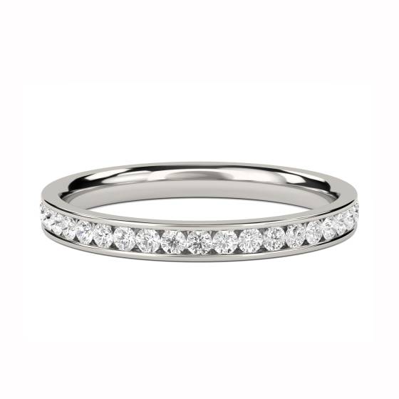 0.35ct Round Diamond Cut Wedding Ring