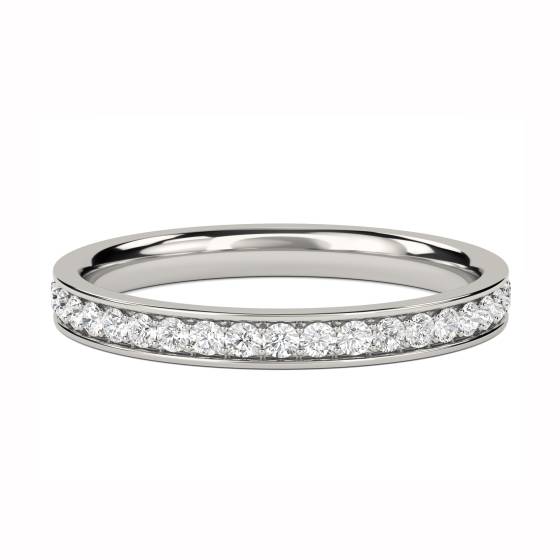 0.35ct Round Diamond Cut Wedding Ring