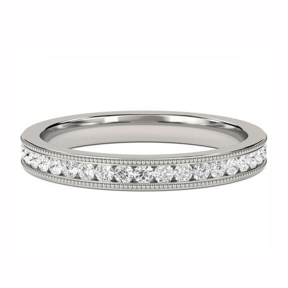 0.50ct Round Diamond Cut Wedding Ring