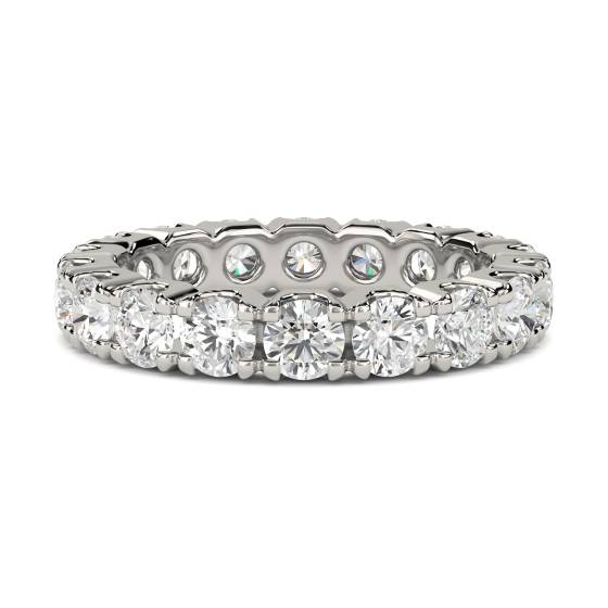 2.50ct Elegant Round Diamond Full Eternity Ring