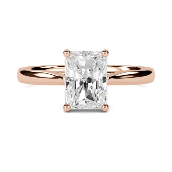 Radiant Diamond Engagement Ring