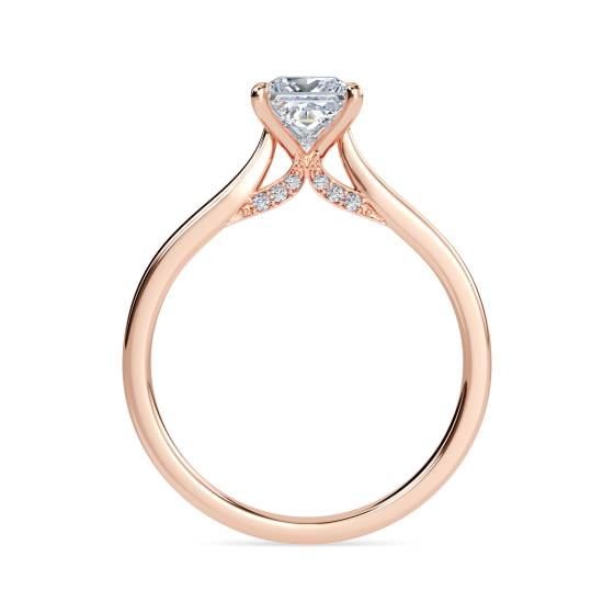 Princess Diamond Engagement Ring