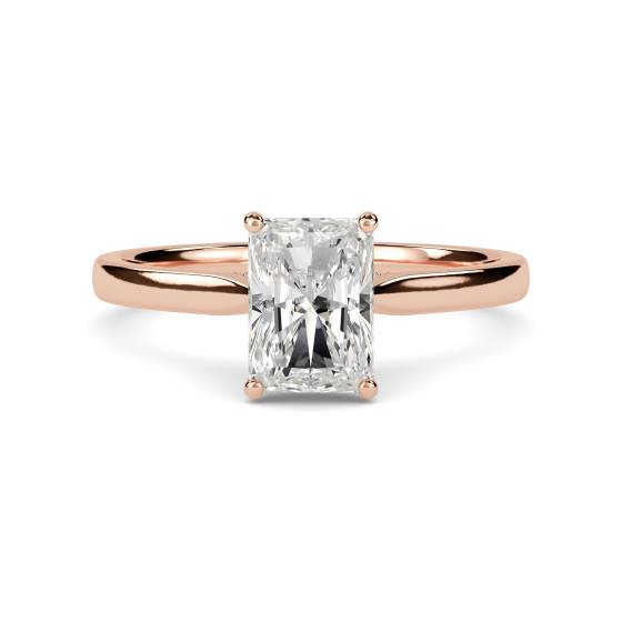 Radiant Diamond Engagement Ring