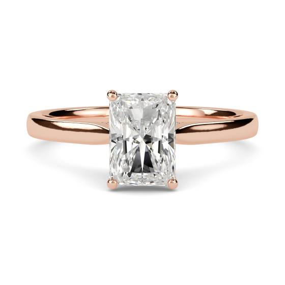 Radiant Diamond Engagement Ring