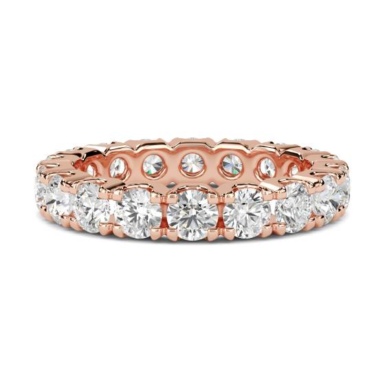 2.50ct Elegant Round Diamond Full Eternity Ring