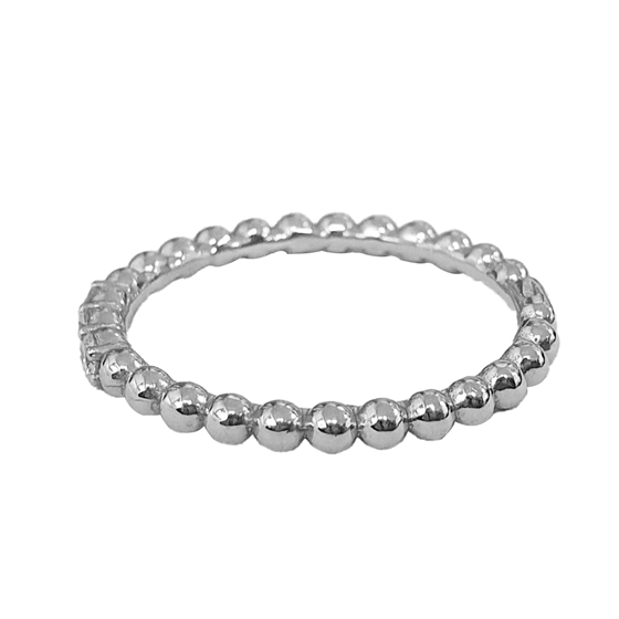 0.14ct VS/E-F 3 Round Natural Diamonds Trilogy Ring
