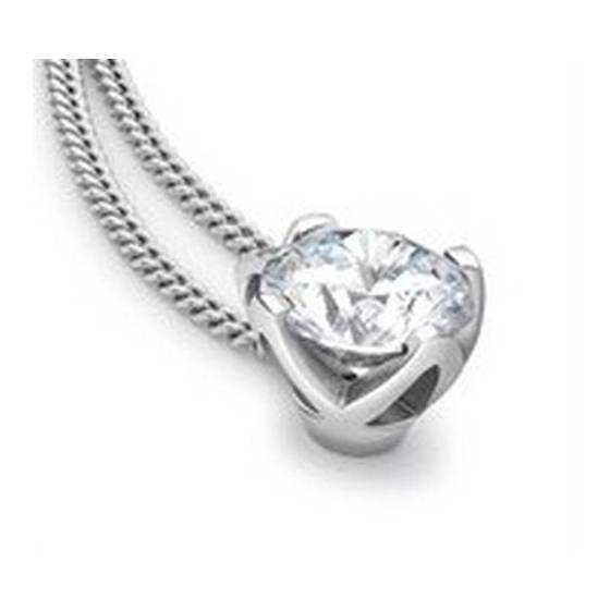 1.00ct VS2/G Natural Diamond Pendant