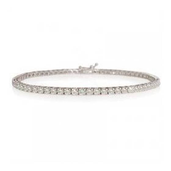 5.22 VS/E-F Classic Single Row Natural Diamond Tennis Bracelet