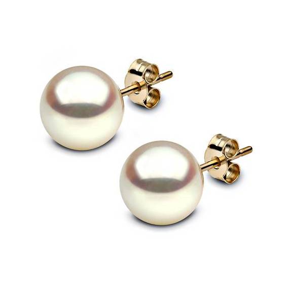 9mm Freshwater Pearl Stud Earrings
