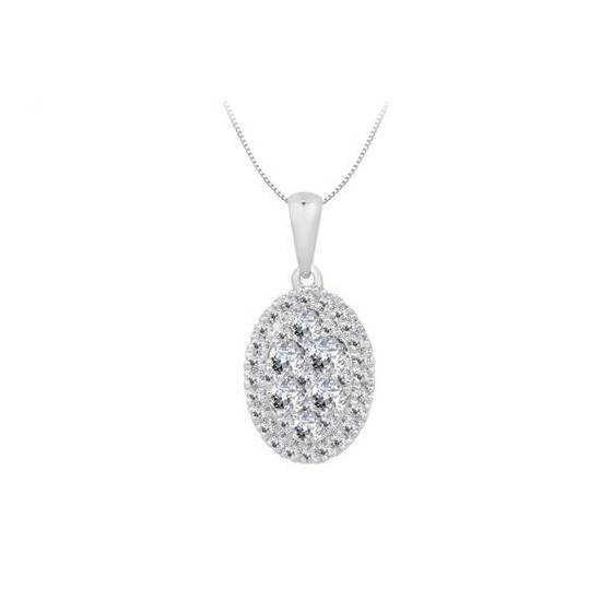 0.50ct VS/E-F Round Natural Diamond Designer Pendant