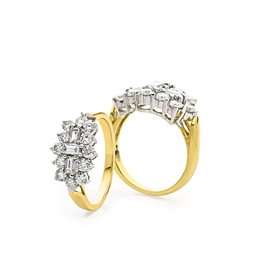 1.00ct VS/E-F Round Natural Diamond Dress Ring