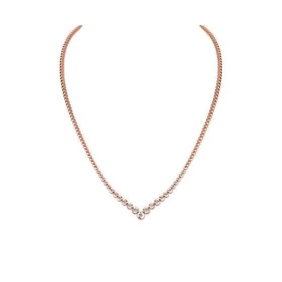 0.60ct Rosabella Diamond Graduating Line Necklace