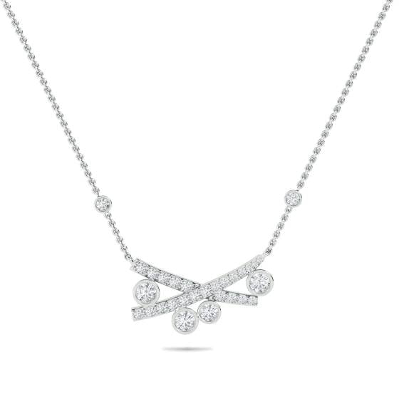 0.85ct Kiss Necklace
