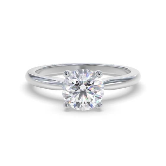 Round Diamond Engagement Ring