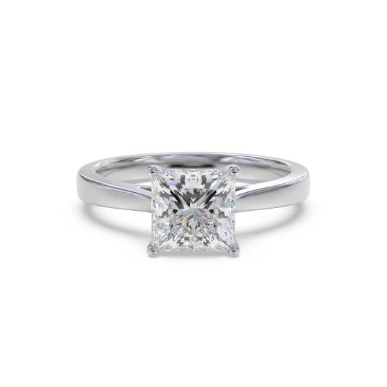 Princess Diamond Engagement Ring