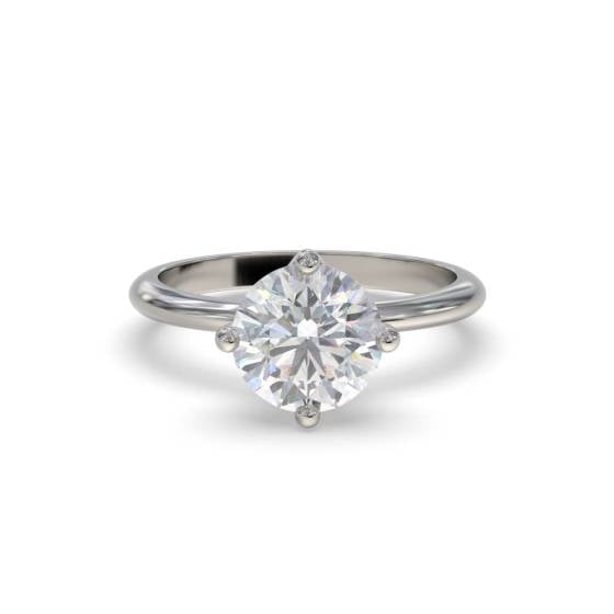 Round Diamond Engagement Ring