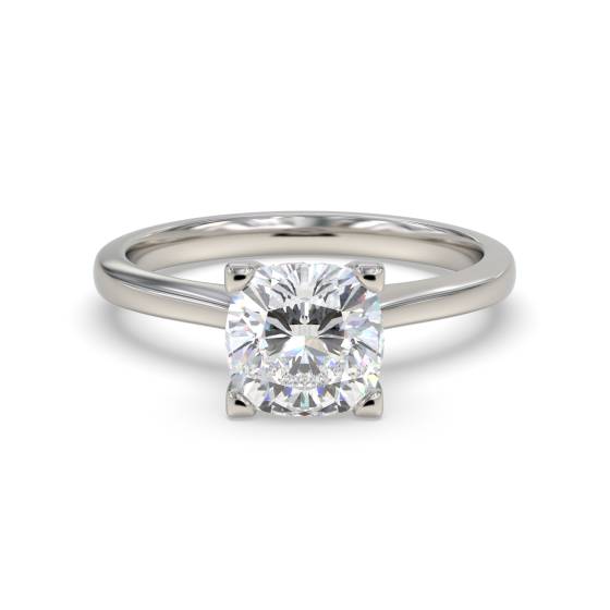 Cushion Diamond Engagement Ring