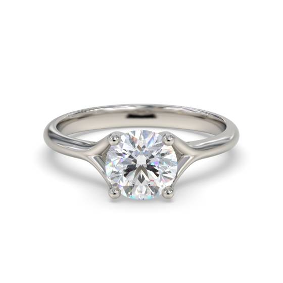 Round Diamond Engagement Ring