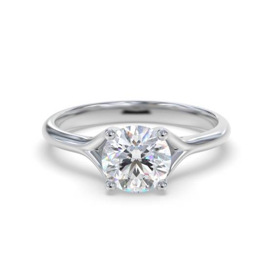 Round Diamond Engagement Ring