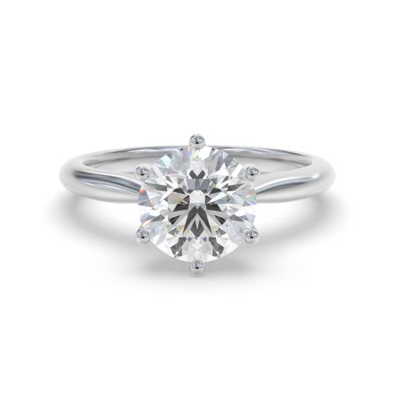 Round Diamond Engagement Ring