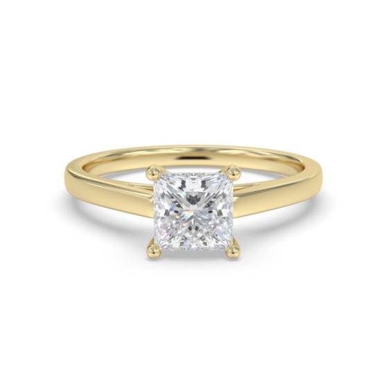 Princess Diamond Engagement Ring