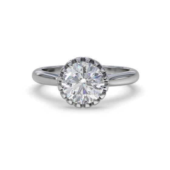 Round Diamond Solitaire Ring